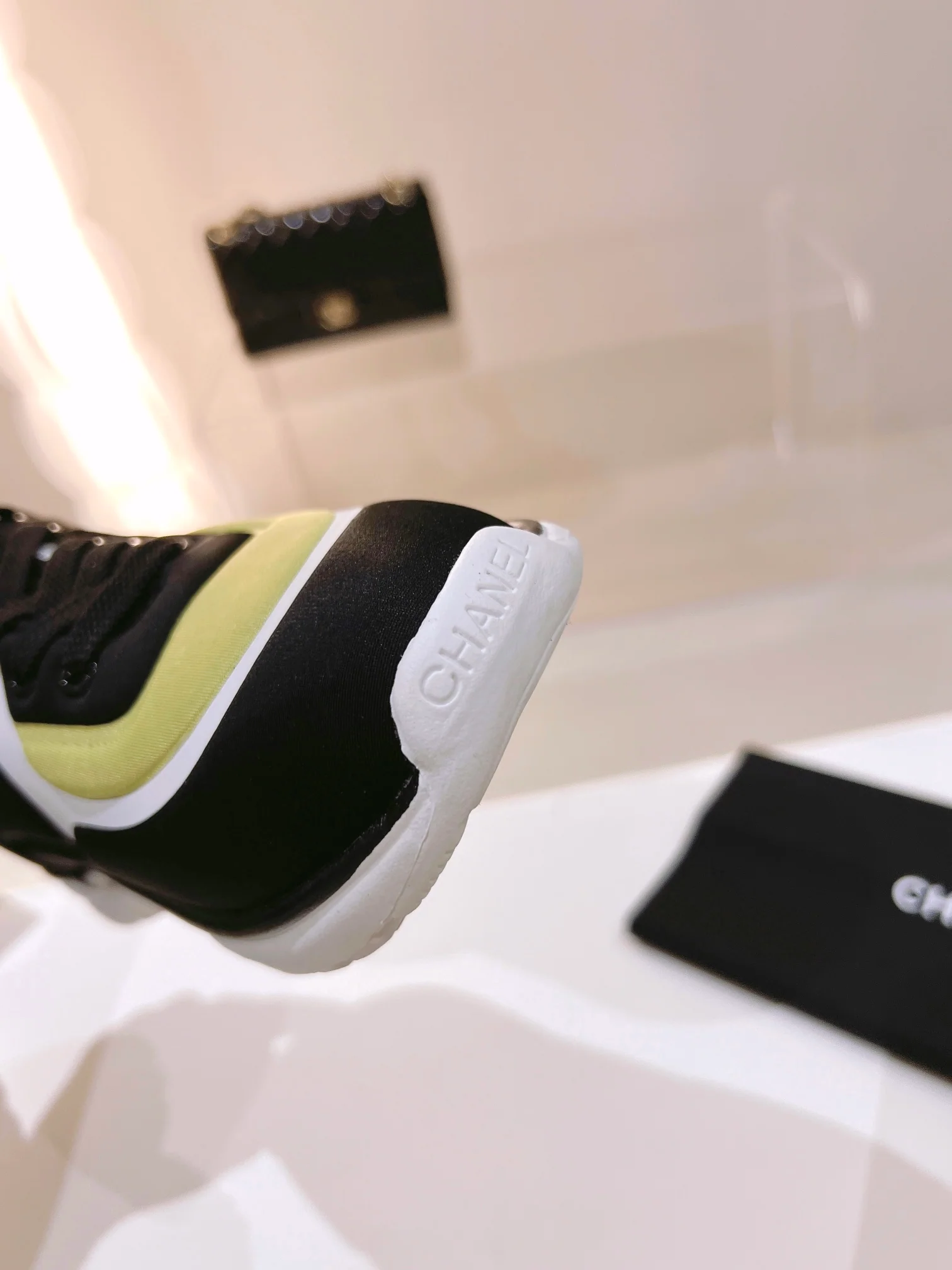 Chanel - Спортивные повседневные туфли - Черно-желтые