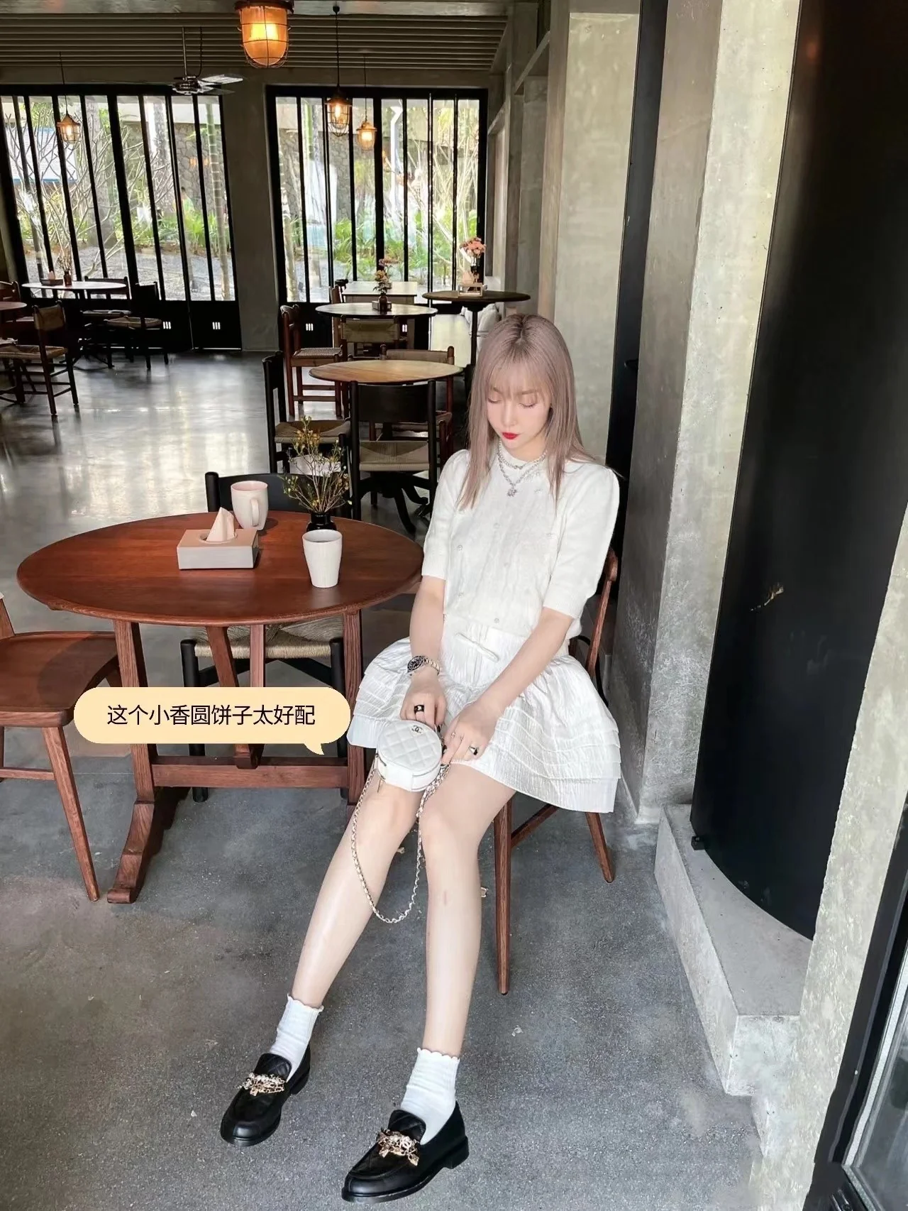 Chanel - Лоферы из овечьей кожи - Черные