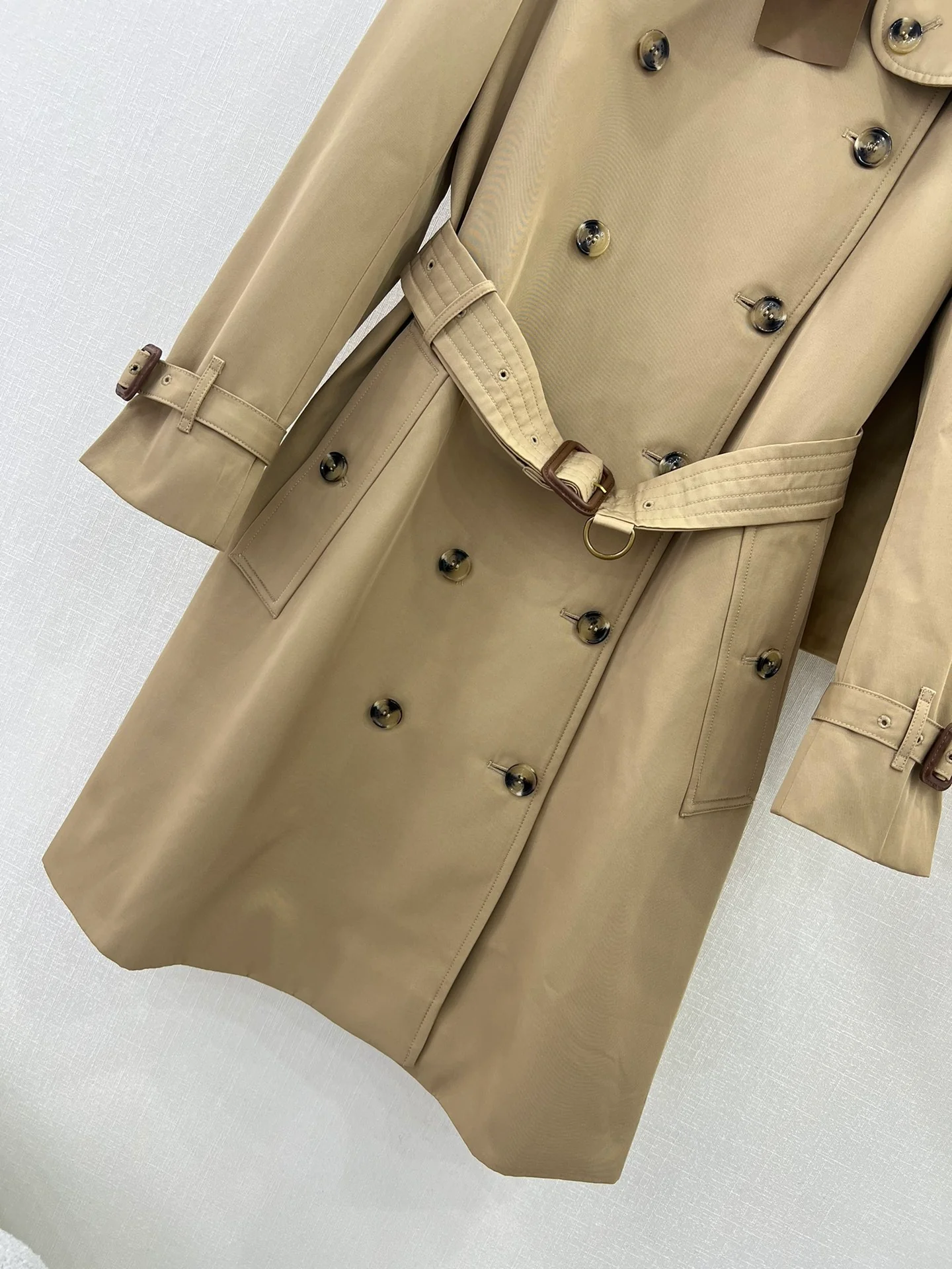 Тренч Burberry 2403 Classic Kensington средней длины