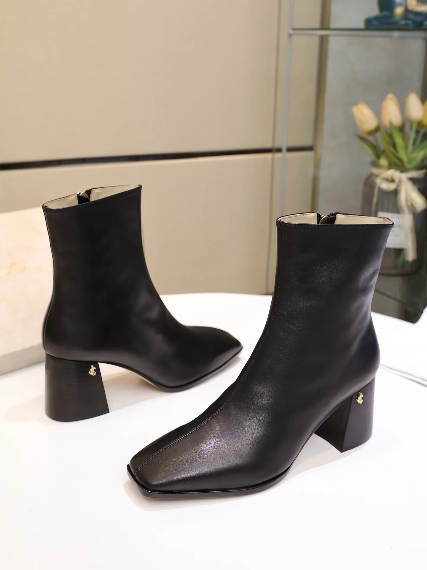 Ботинки Jimmy с квадратным носком