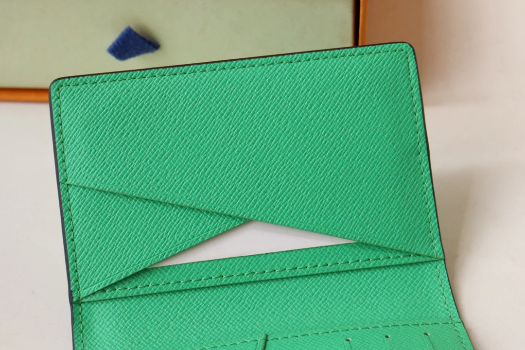 LV-m80614-Осенне-зимний новый карманный кошелек, зеленый в клетку