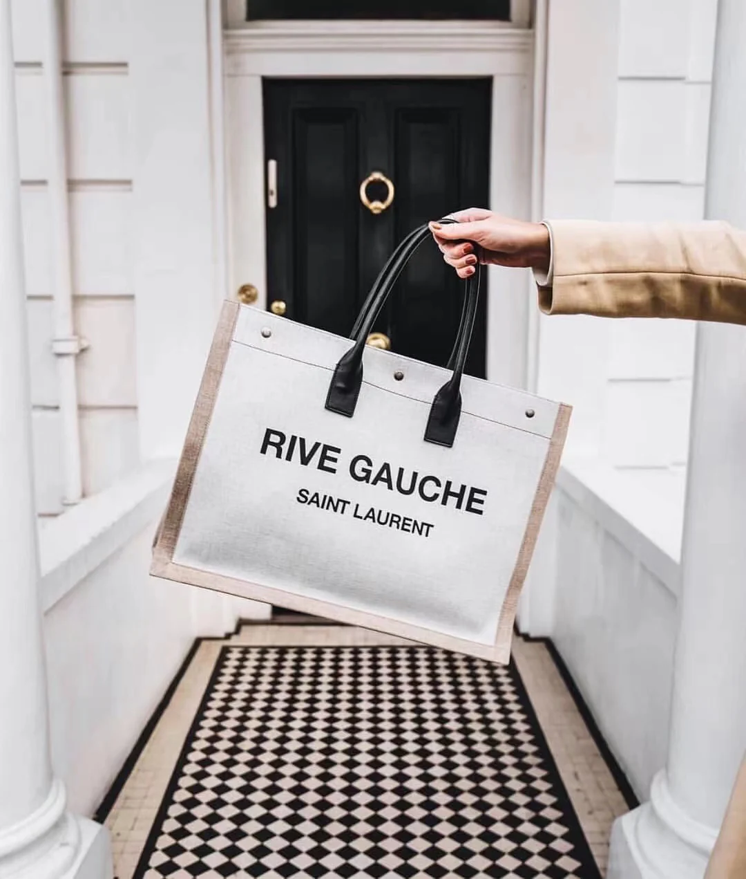 Сумка-тоут YSL Rive Gauche - сумка для покупок Left Bank