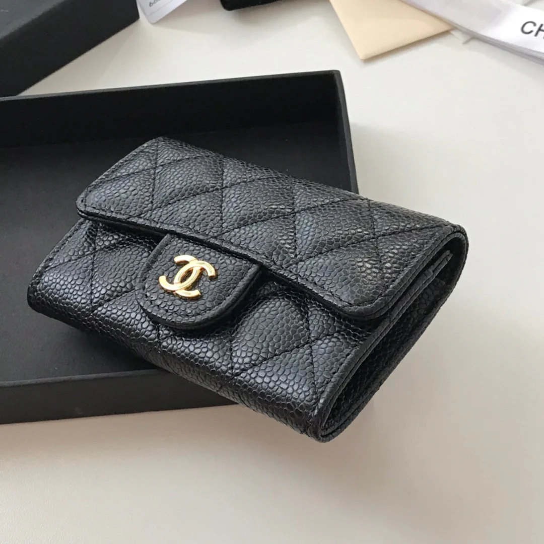 Однослойный держатель для карт Chanel Classic CF - 4