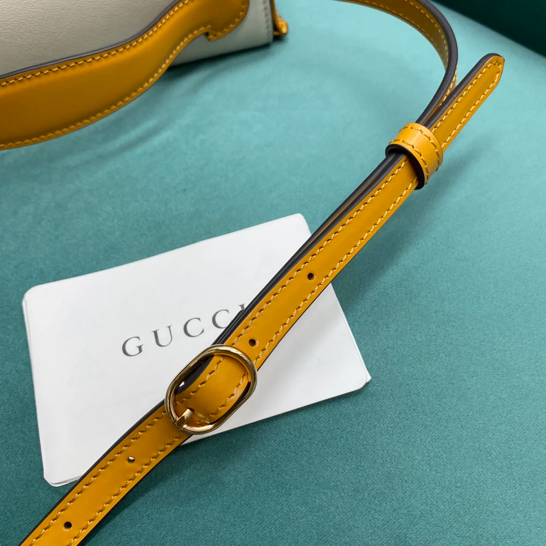 Замок Gucci - Теплый желтый - 18-5-11 см