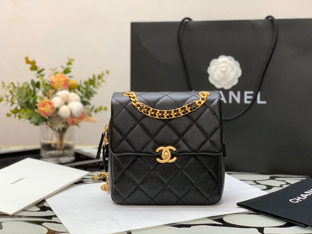 Винтажный рюкзак Chanel весна/лето 2022 - 20 см