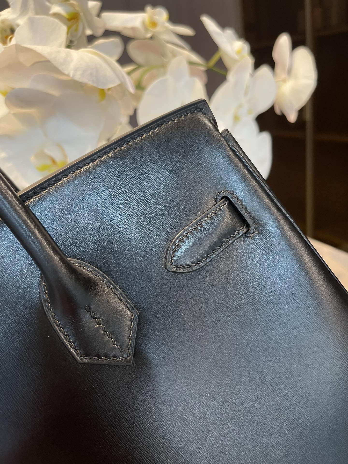 Сумка Hermes Birkin 30 Box Black