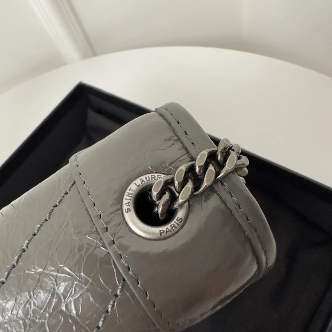 YSL-niki-chain-wallet-mini-grey