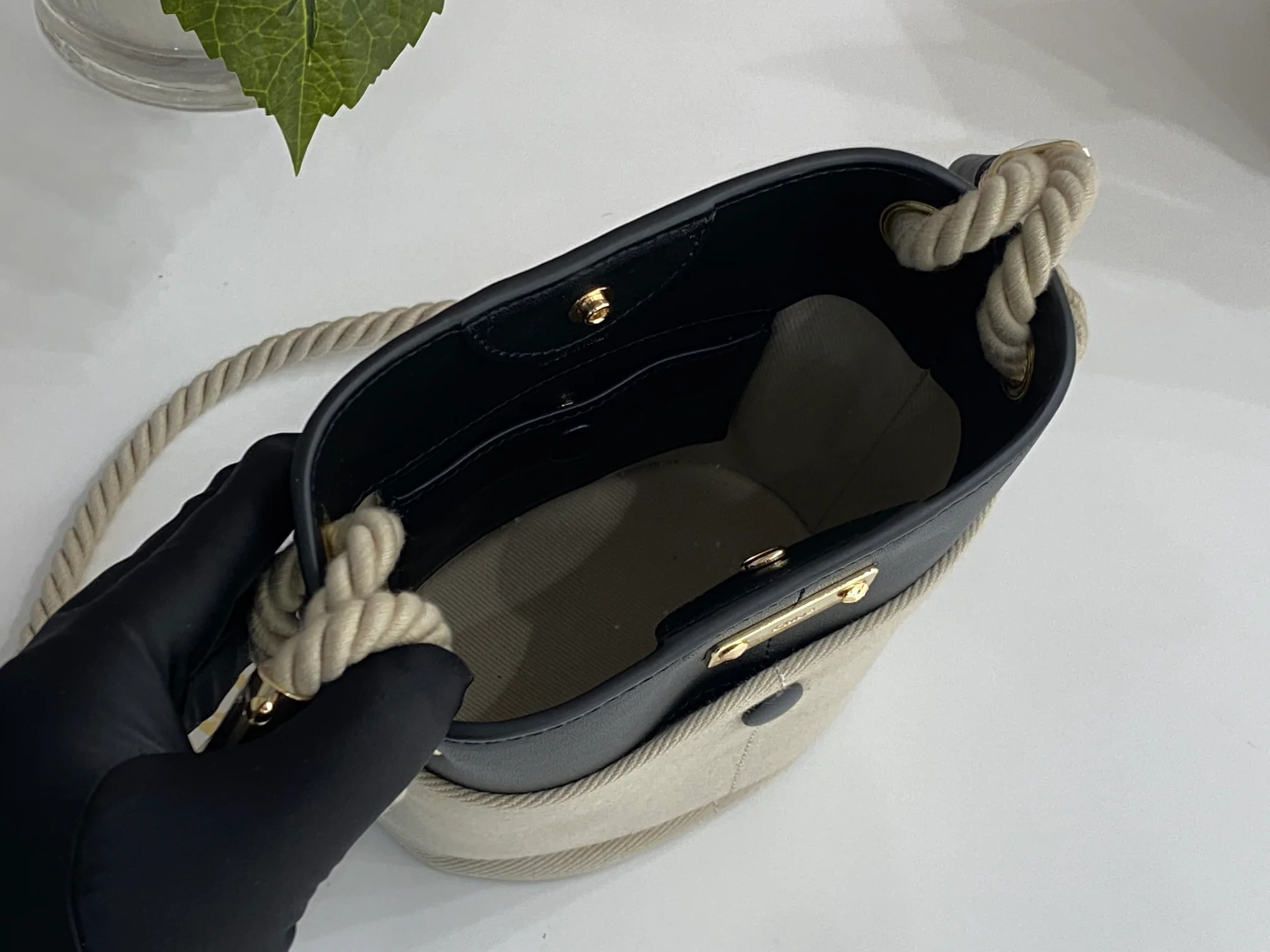 Сумка-ведро Chloe-key - черная