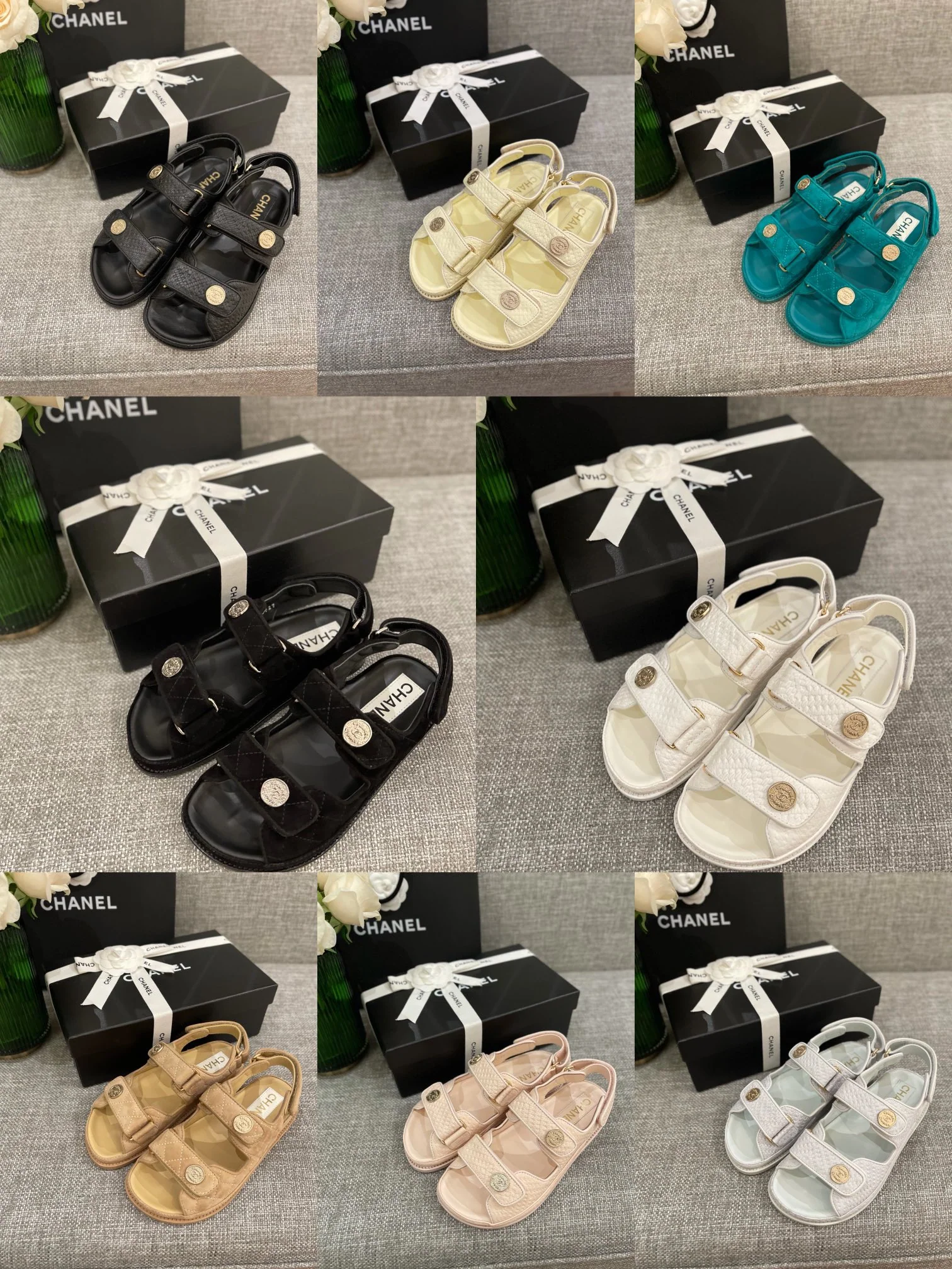 Коллекция сандалий Chanel - 1