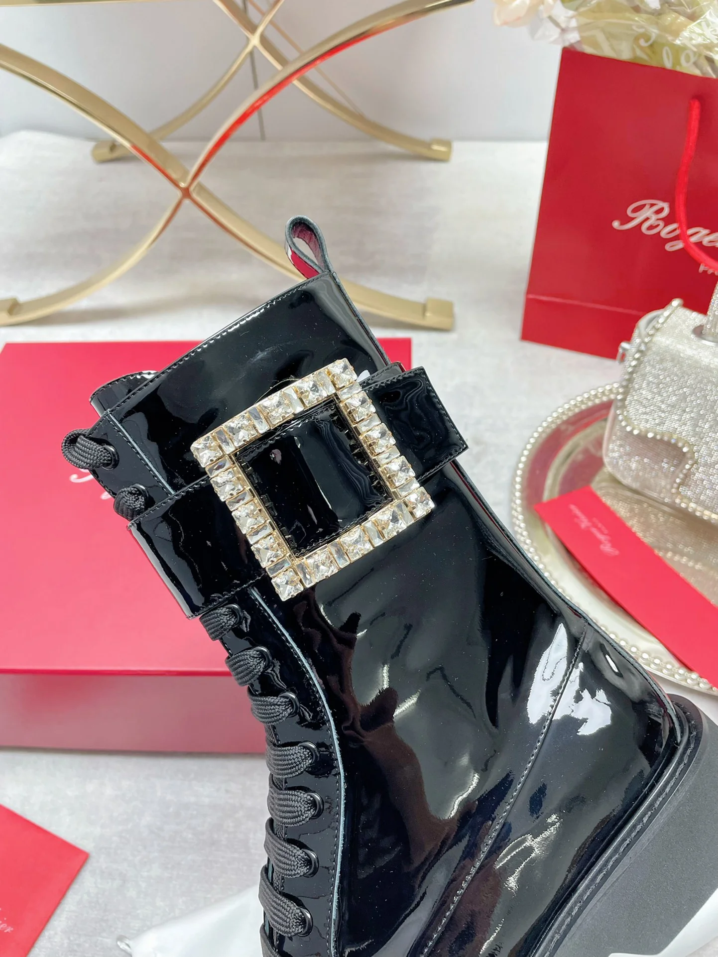 Обувь RV - Новинки весны/лета 2022 - Ботинки до середины икры - Черные