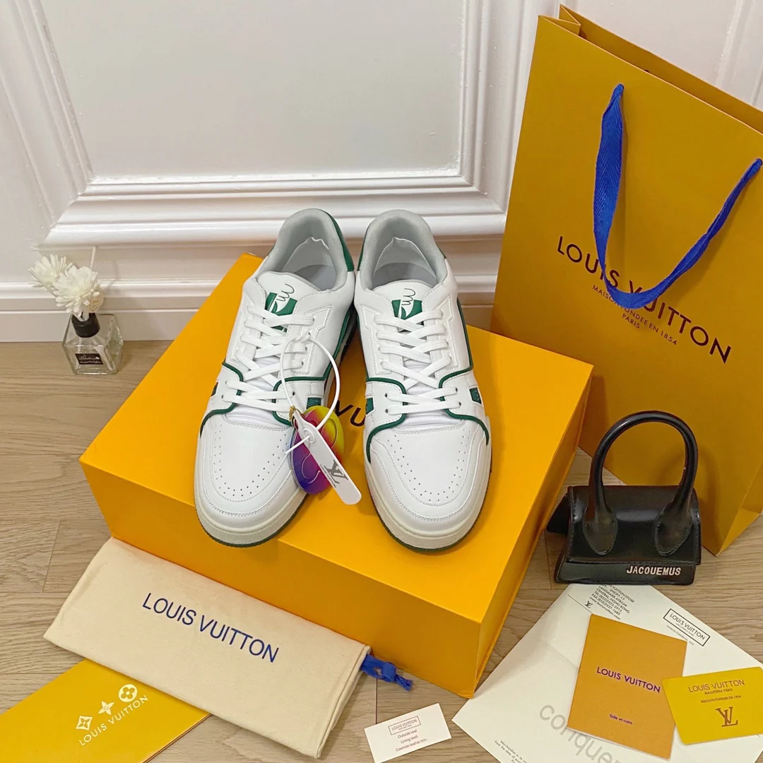 Обувь LV - повседневные кроссовки LV Trainer
