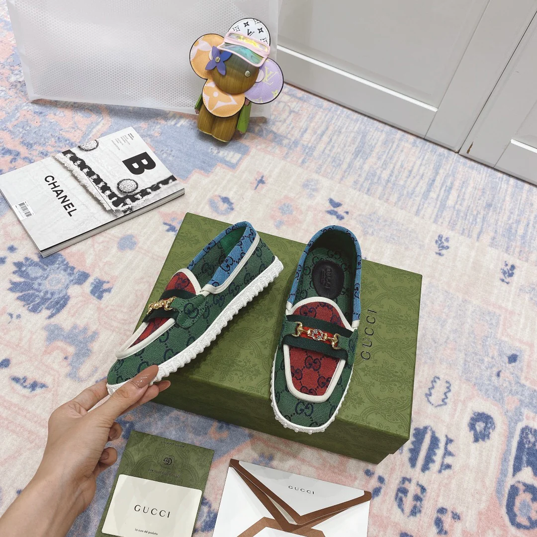 Gucci - Туфли на резиновой подошве - Без шнурков - Лоферы - Унисекс