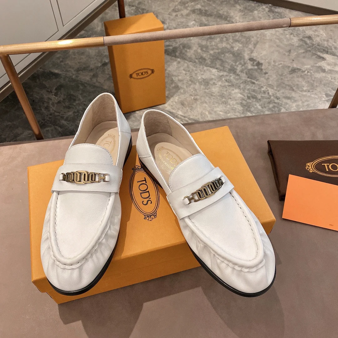 Двусторонние лоферы из мягкой кожи Tods