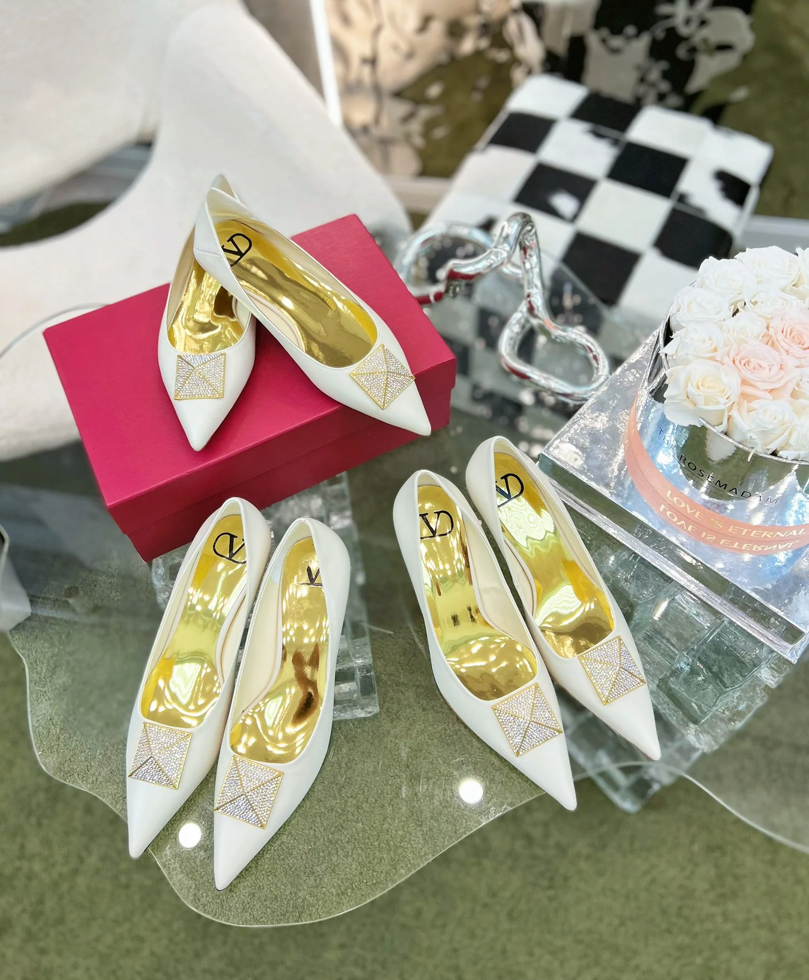 Valentino - Балетки через плечо