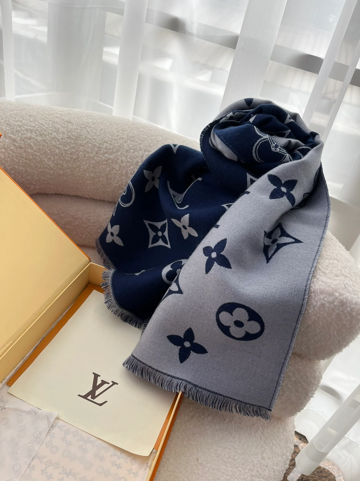 LV-100-Шарф из овечьей шерсти, 34-180 см