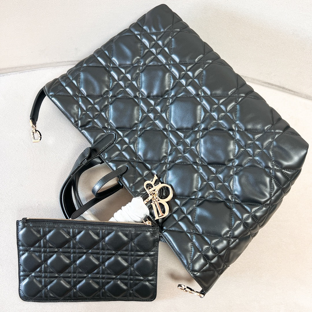 Сумка Dior Toujours, большая, черная