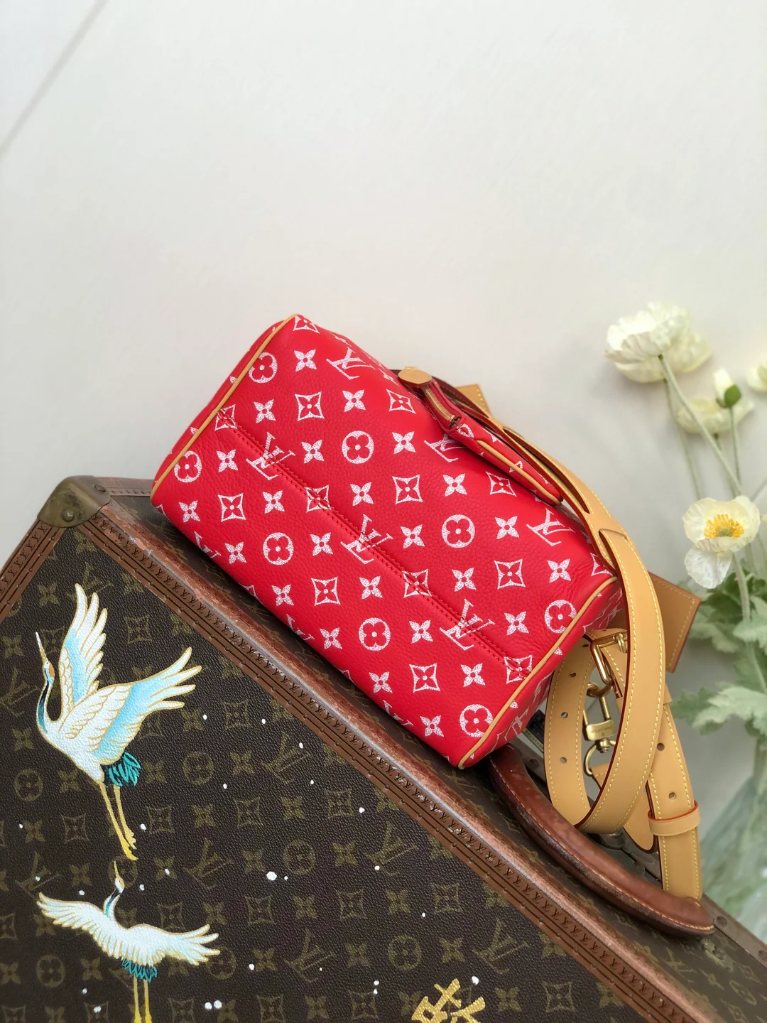 LV-m24425 Национальный флаг - Красный