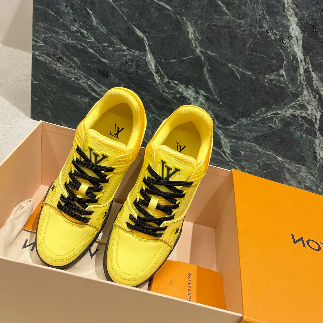 Обувь LV - Новейшая модель кроссовок LV Trainer - Кроссовки серии Rainbow