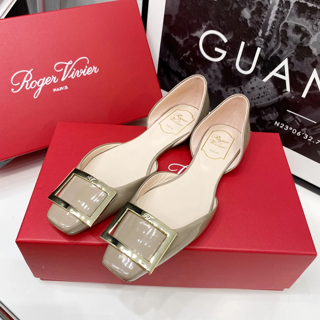 RV-Flat Bottom Hollow Square Top-Khaki Grey