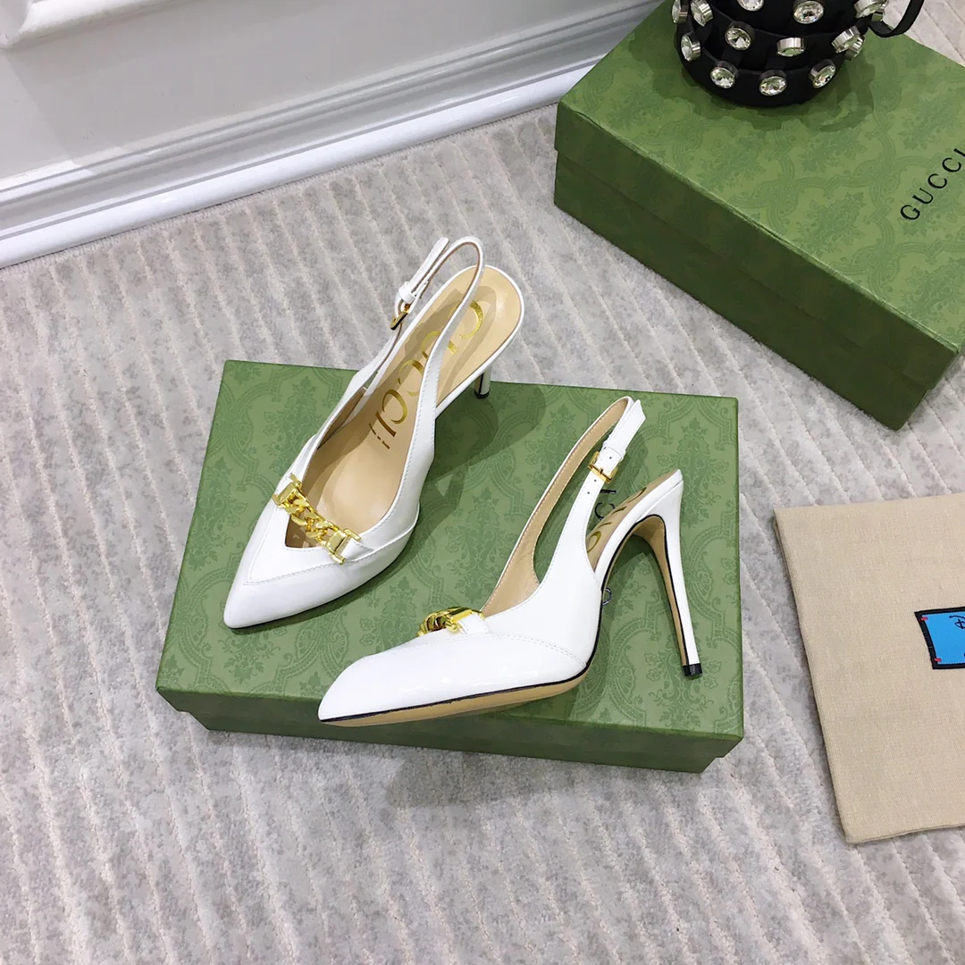 Туфли на высоком каблуке Gucci - 1