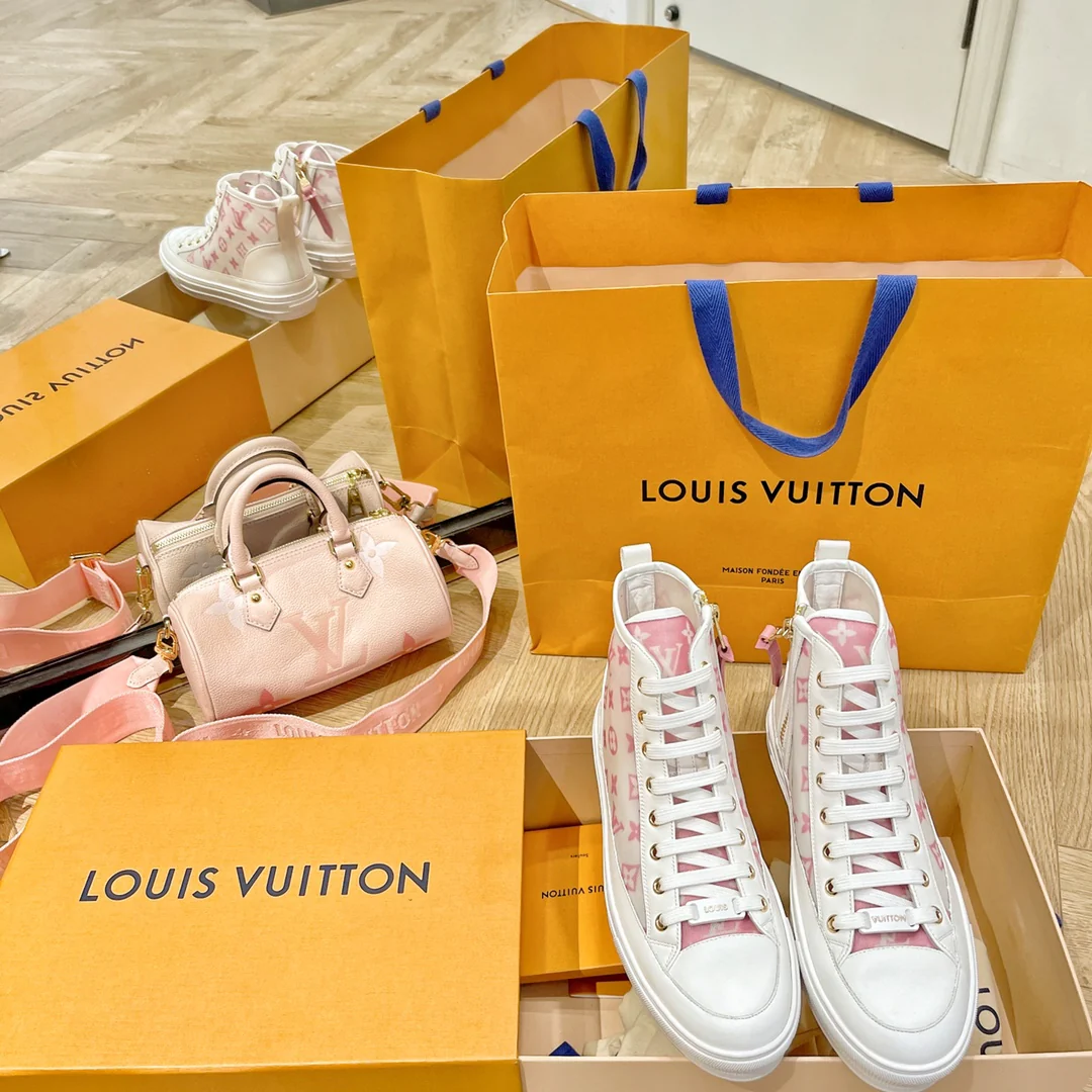 Обувь LV - LV Charlie - Весна 2022 - Высокие - Розовые