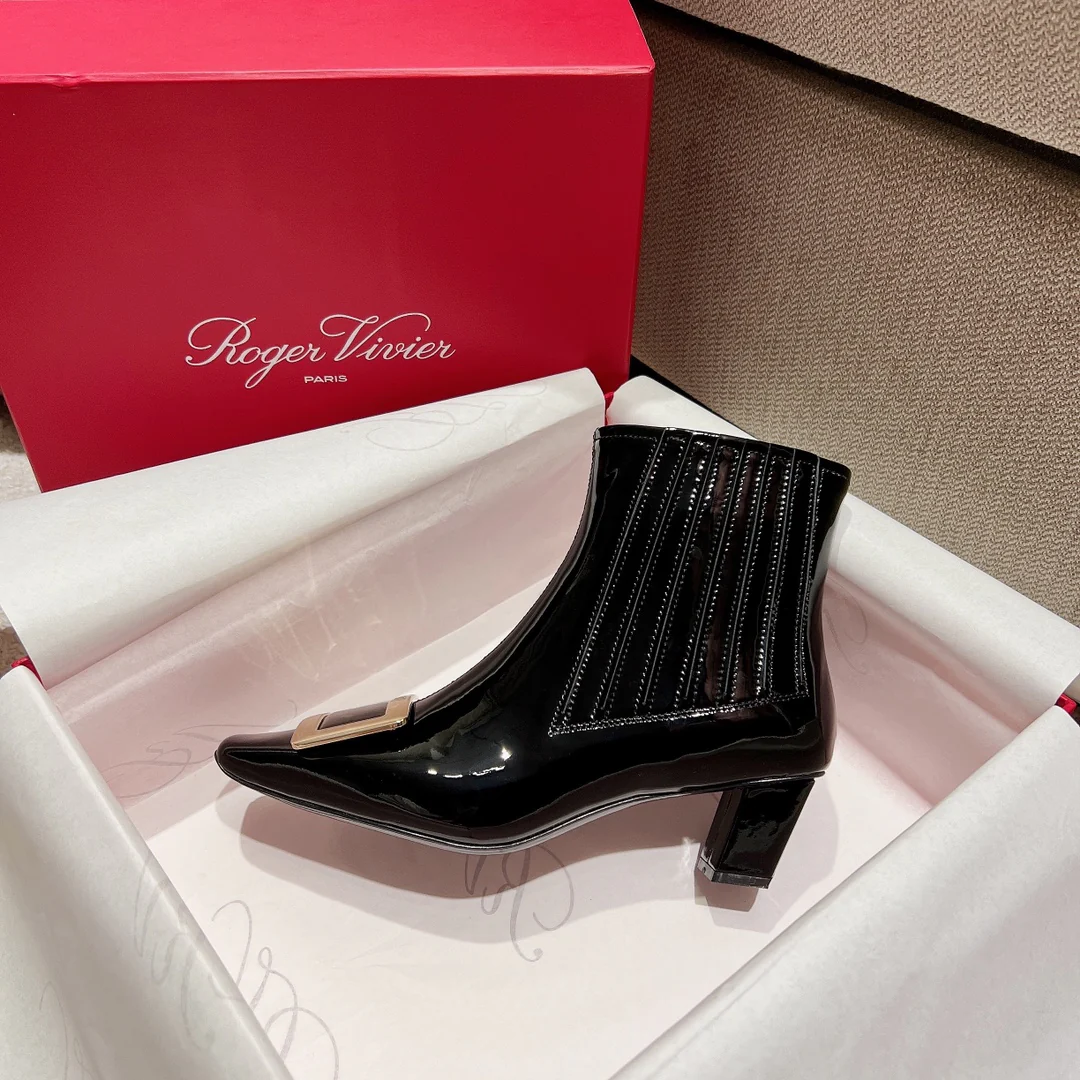 Обувь RV - 22ss - ботильоны на коротком каблуке