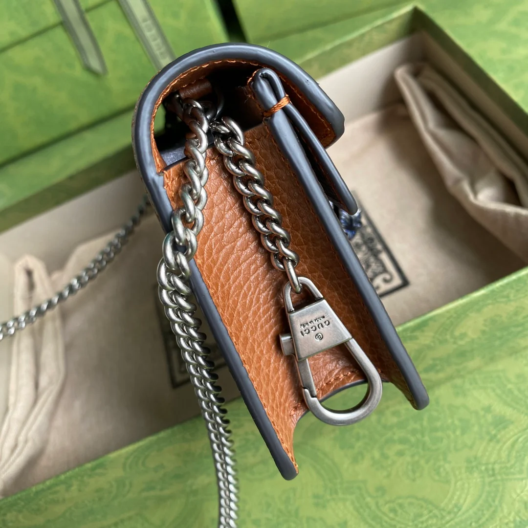 Gucci-Dionysus Supre Mini-丹宁系列牛仔帆布