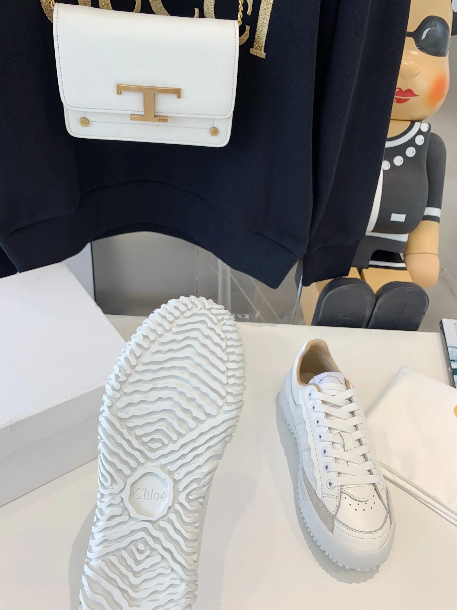 Chloe - Новые белые кроссовки весна/лето