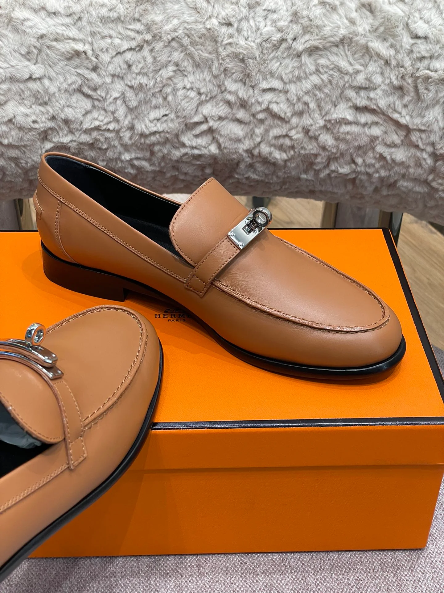 Классические лоферы Hermes Kelly - 2 шт.