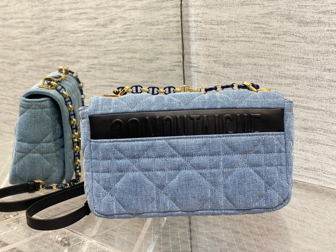 Джинсы Dior New Caro 25 5 см из коллекции Denim Collection - синие