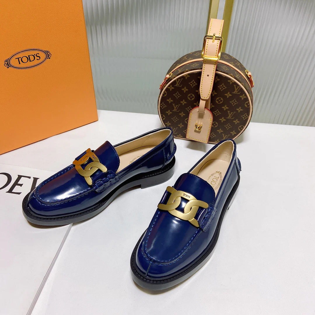 Лоферы на платформе Tods - 2