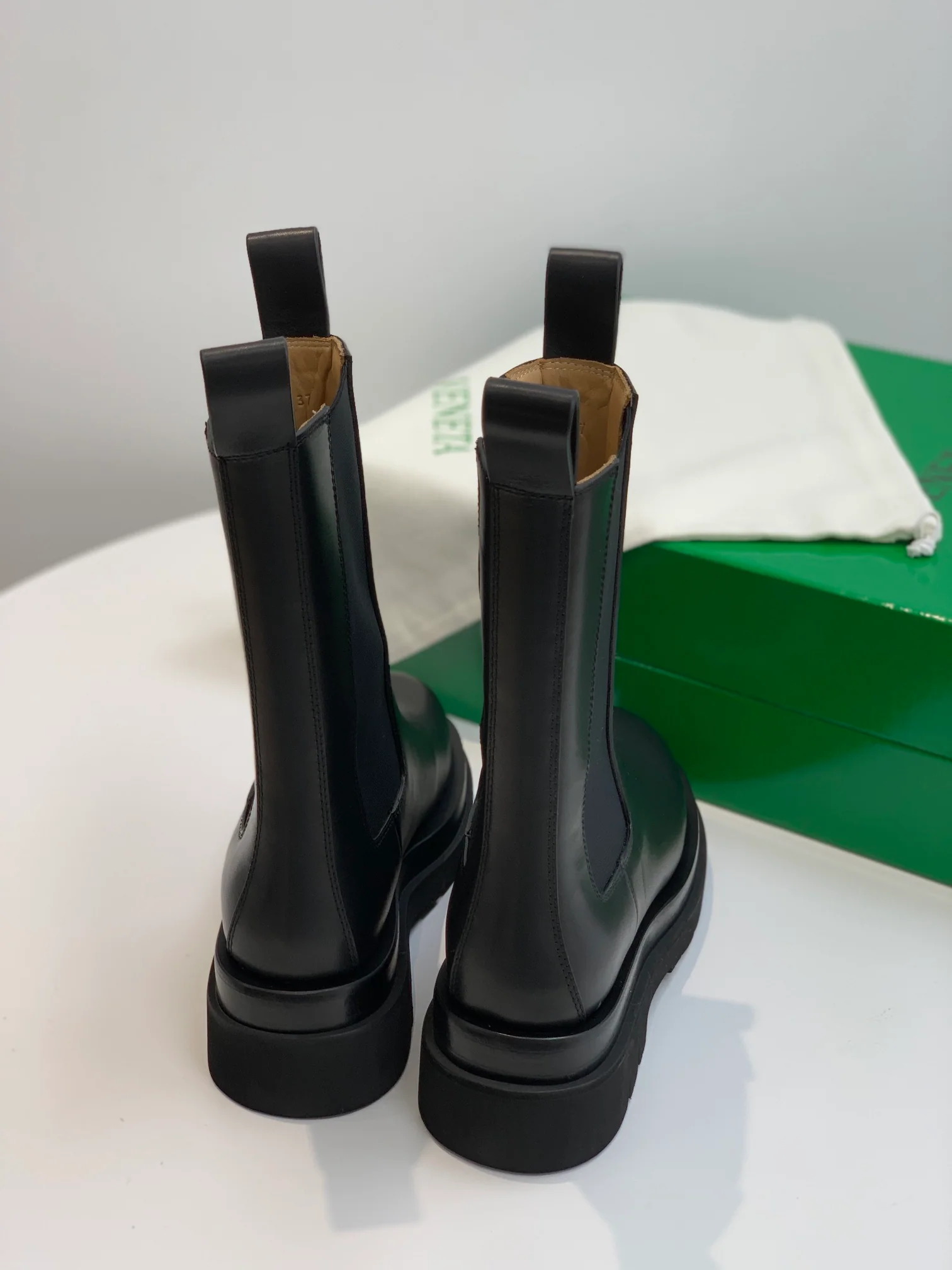 Ботильоны BV-lug - Улучшенная версия - Черные