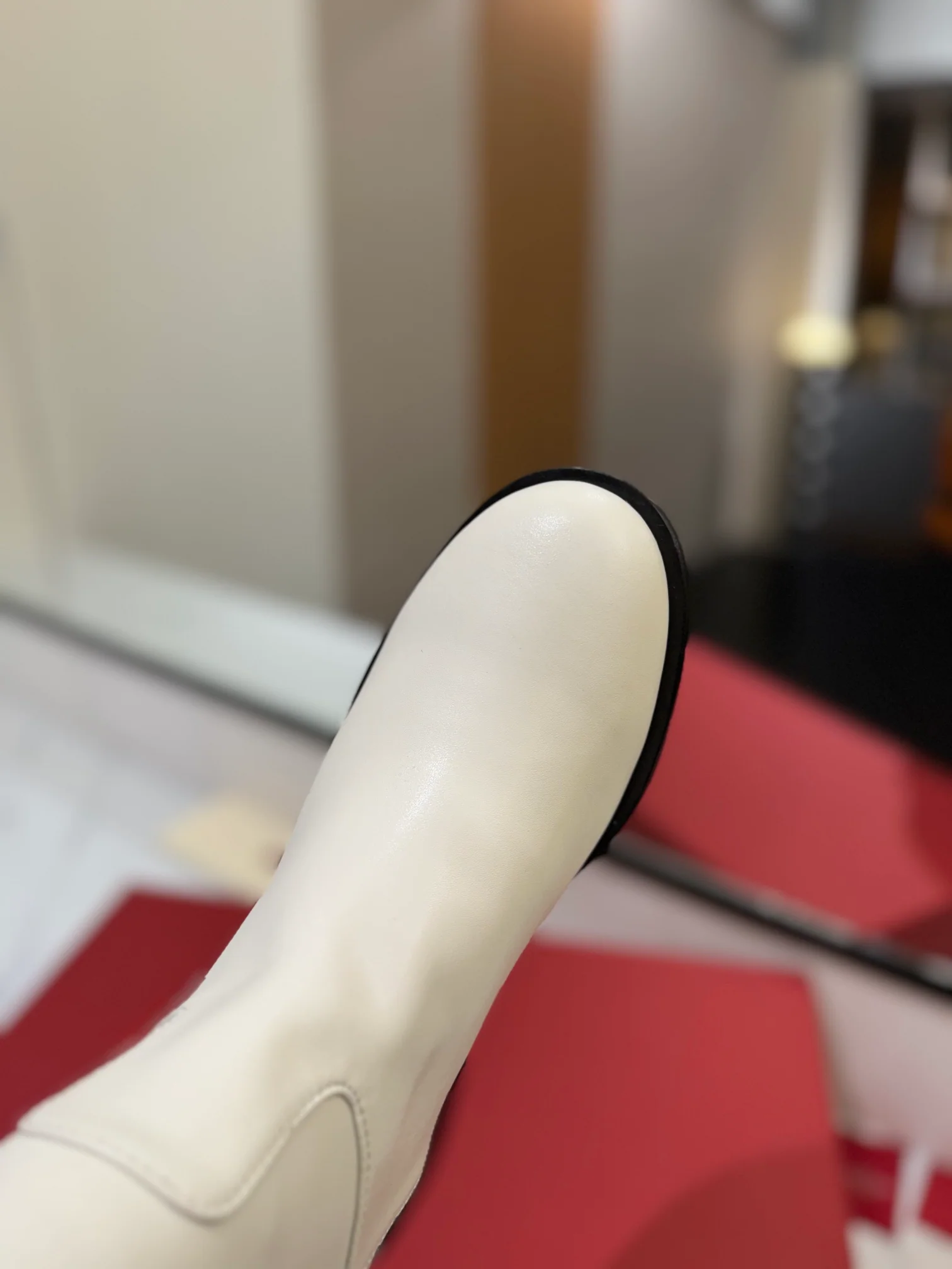 Ботинки для верховой езды Valentino 2024 - белые