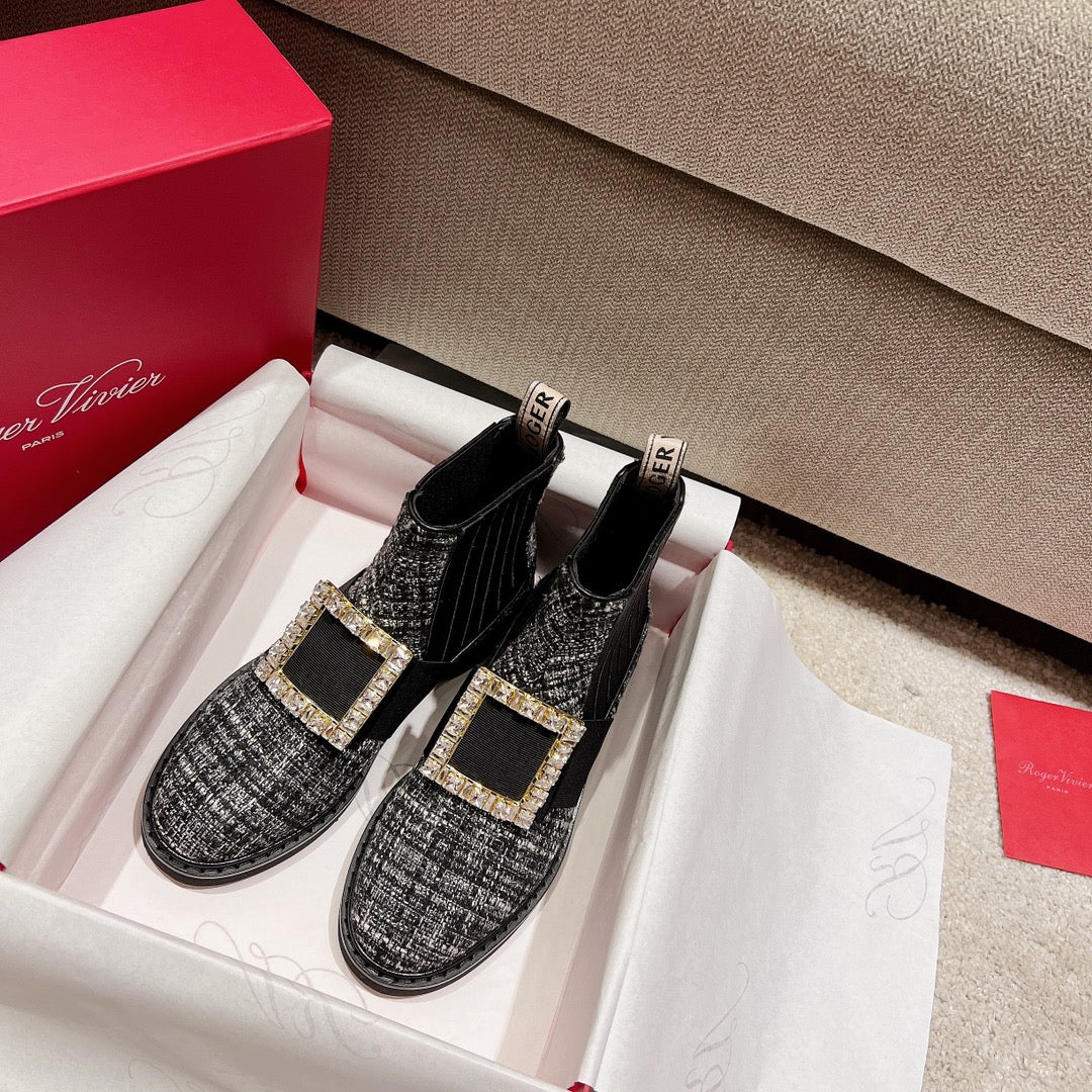 Официальный сайт RV2021, классическая осенне-зимняя серия, ботильоны.