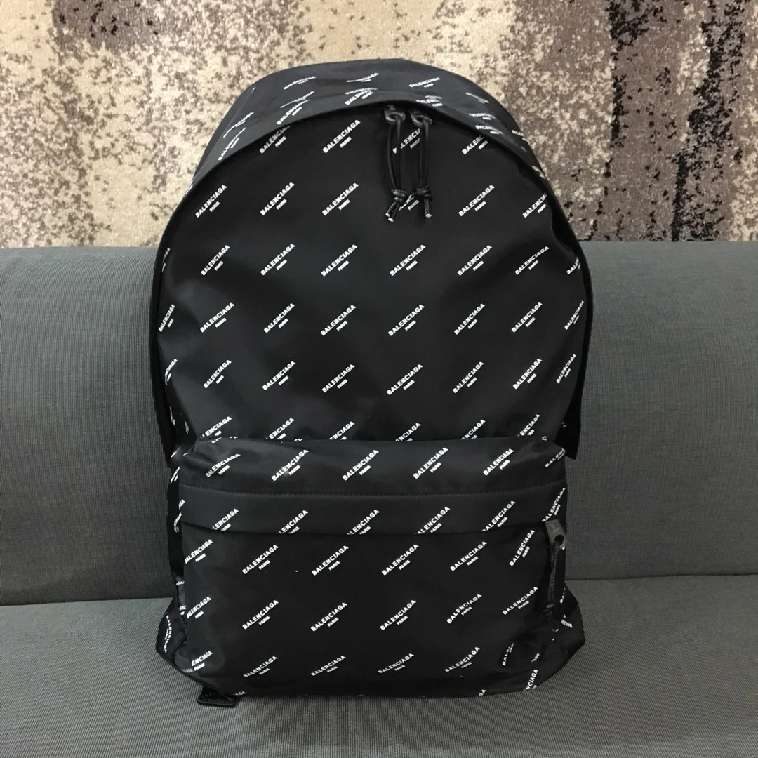 Рюкзак Balenciaga - унисекс - классический логотип по всей поверхности