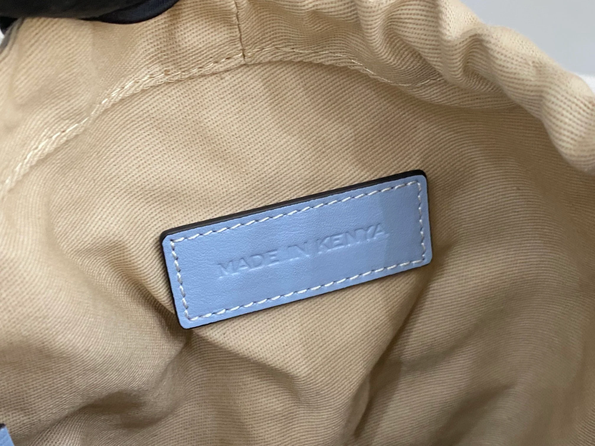 Корзинка Chloe - светло-голубая