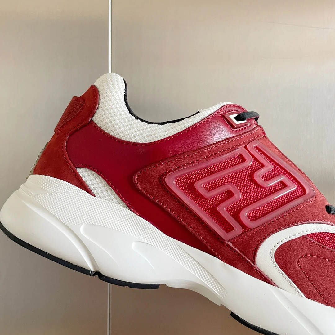 Кроссовки Fendi - Парные - Красные