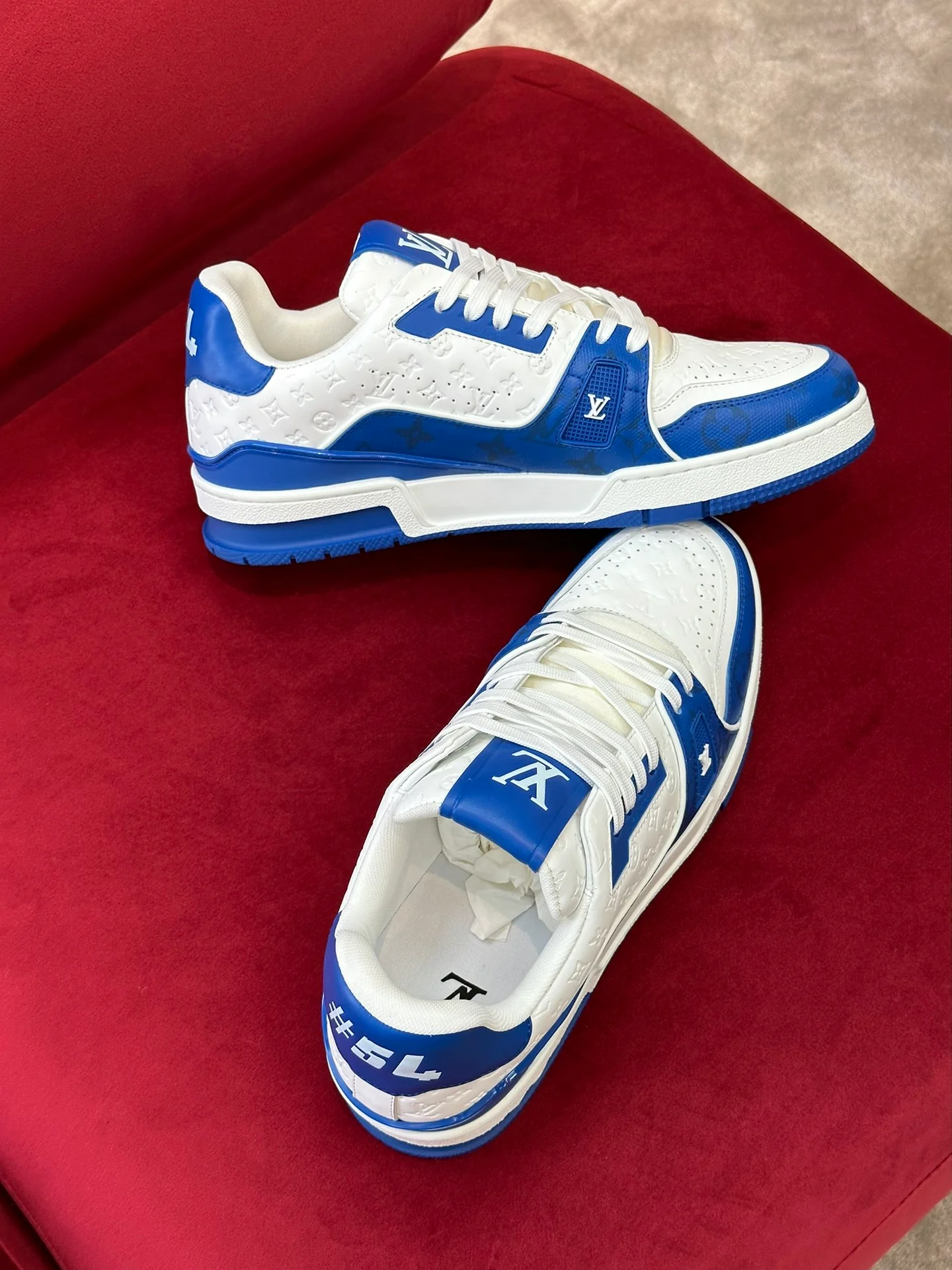 Кроссовки LV Trainer Series - Спортивная обувь - Унисекс - Синие