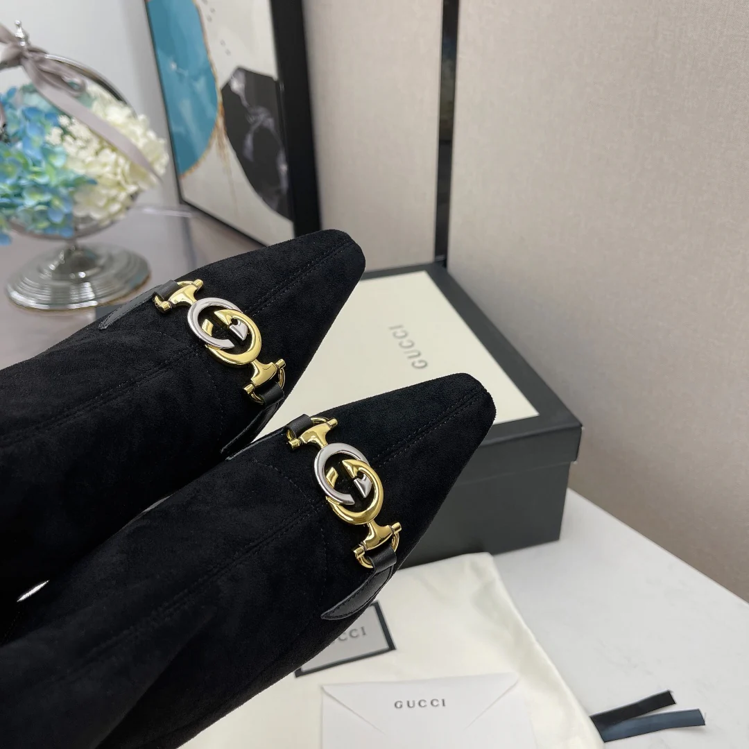 Gucci - Ботильоны на низком каблуке