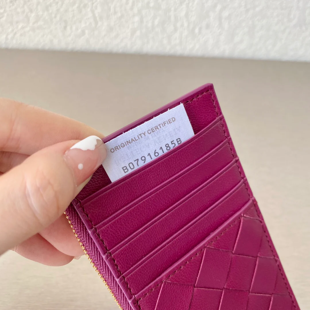 BV-拉链卡包 零钱包 羊皮 14×7.5×0.5cm