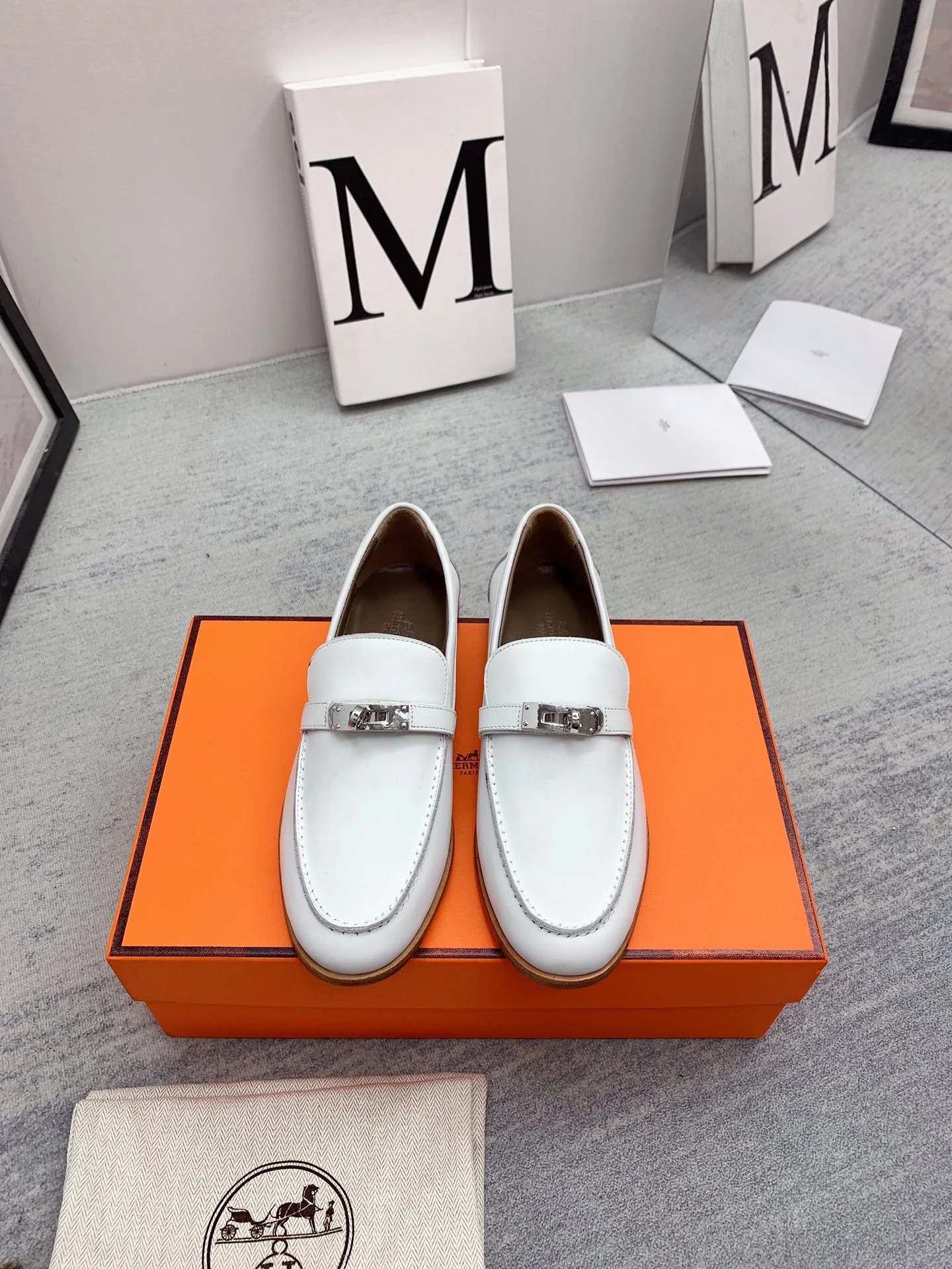 Hermes-h Туфли с пряжкой из нержавеющей стали, 3 шт.