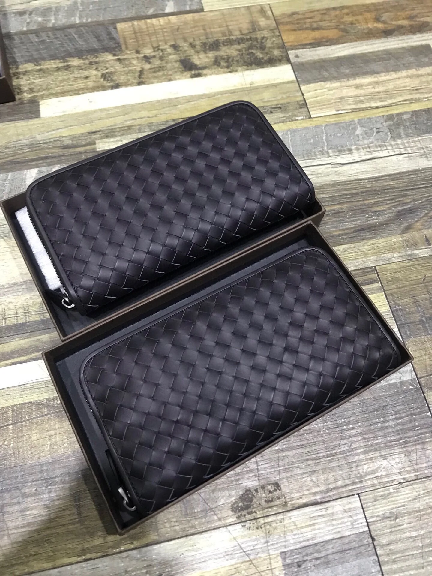 BV 拉链长夹-意大利原厂胎牛皮