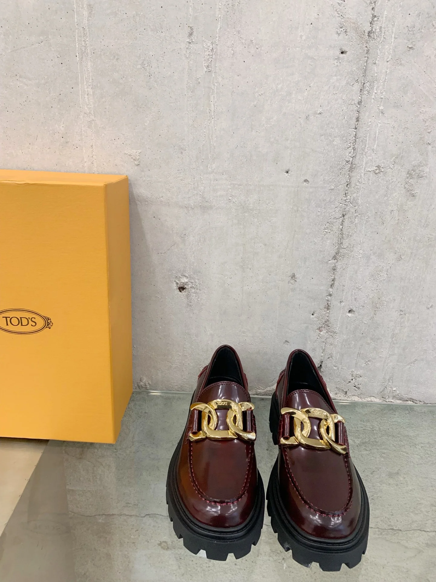 Лоферы на платформе Tods - 6