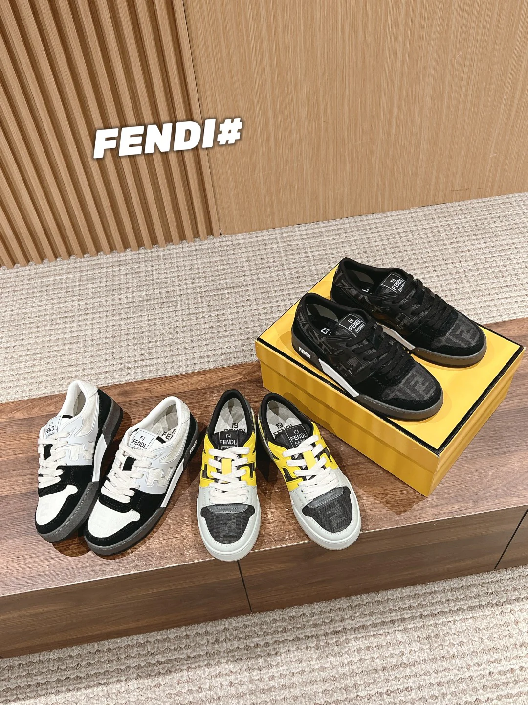Кроссовки Fendi 2024 — изображение из коллекции
