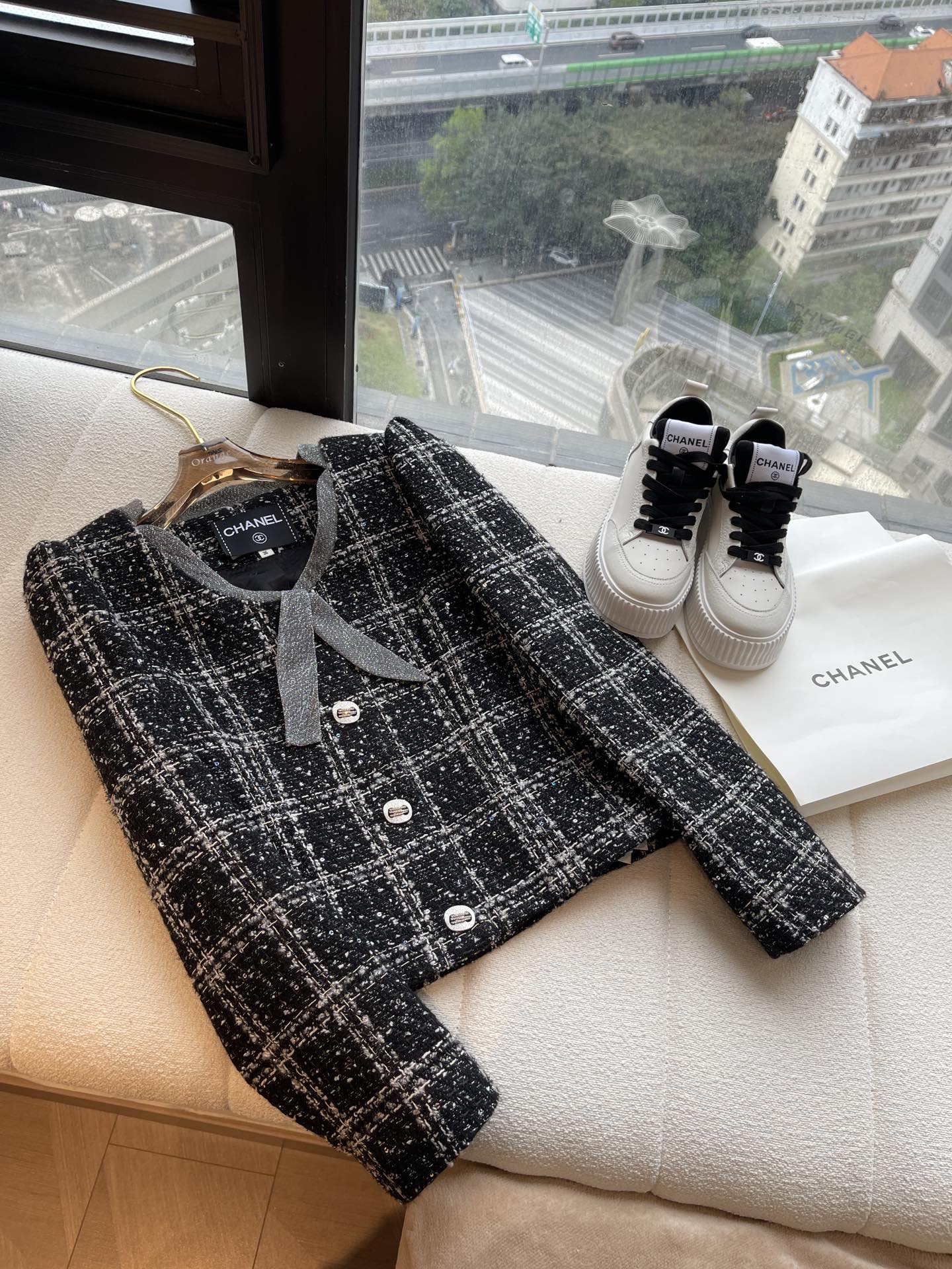 Chanel 2403 - Пальто с U-образным вырезом