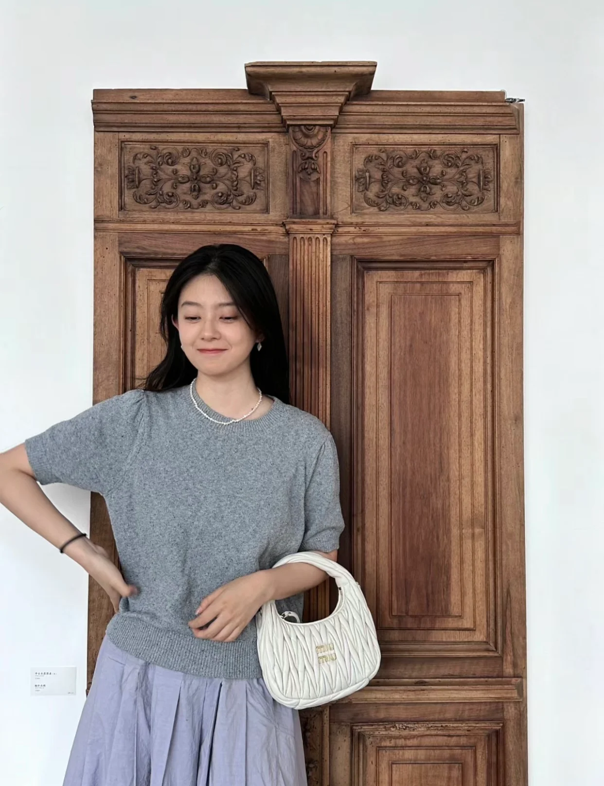 Сумка Miu Miu Wander — маленькая, из овечьей кожи — носите и делитесь с другими.