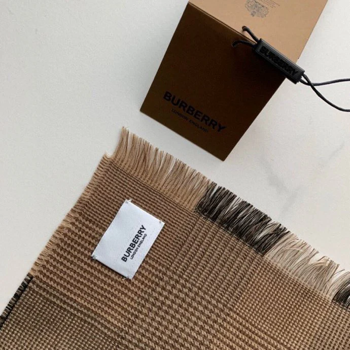 Классический клетчатый двусторонний шарф Burberry - 100 см - 200 см - 100 см - Кашемир