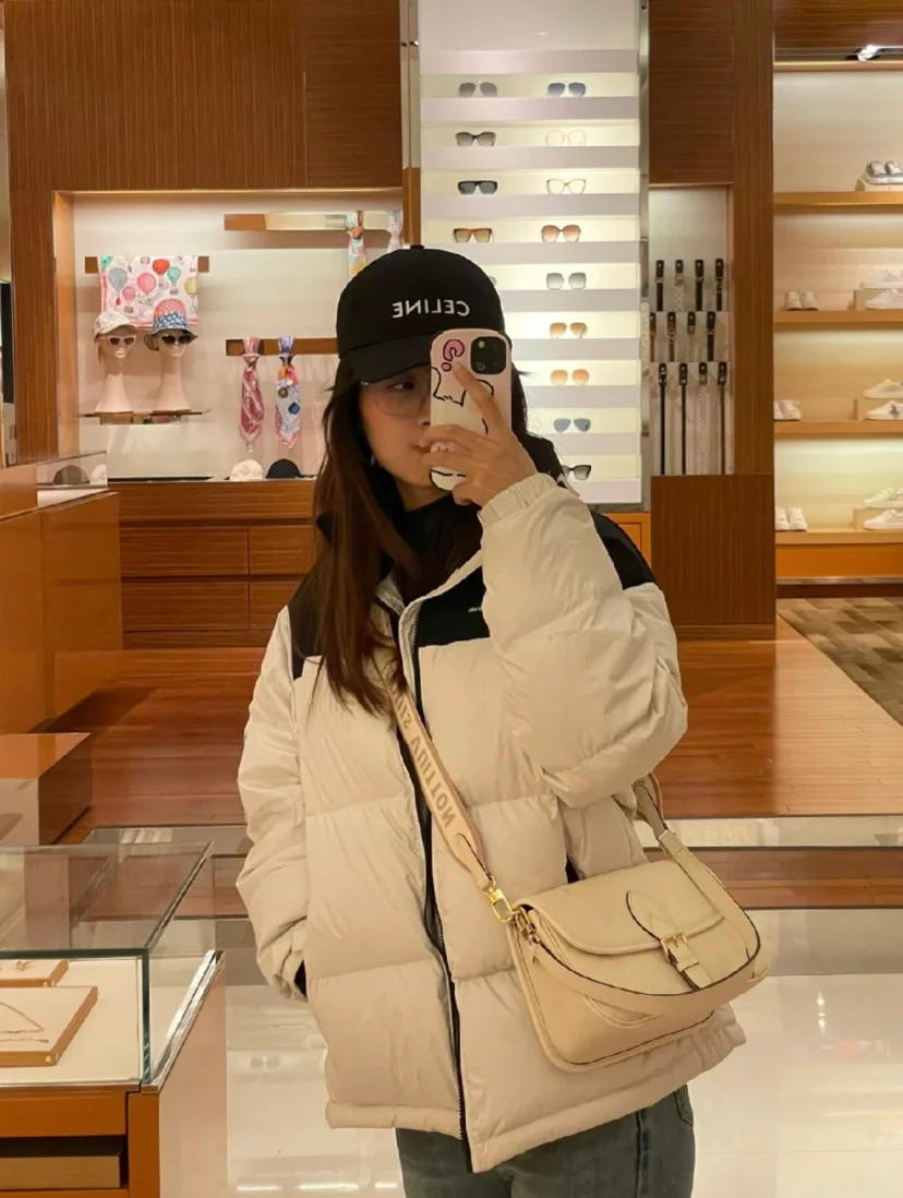 m46388-LV-diane Сумка-багет (наплечная/кроссбоди) - белая