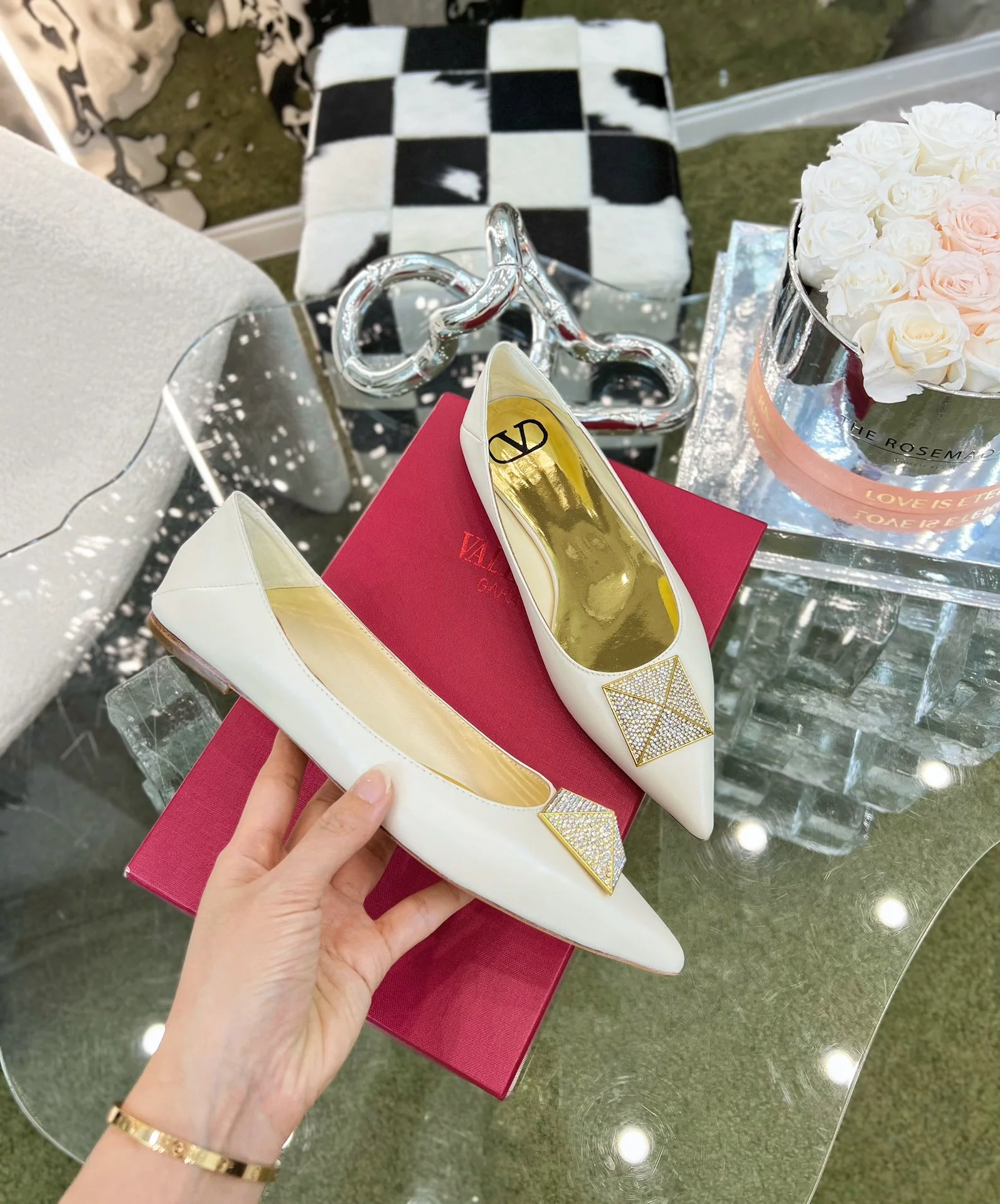 Valentino - Балетки через плечо