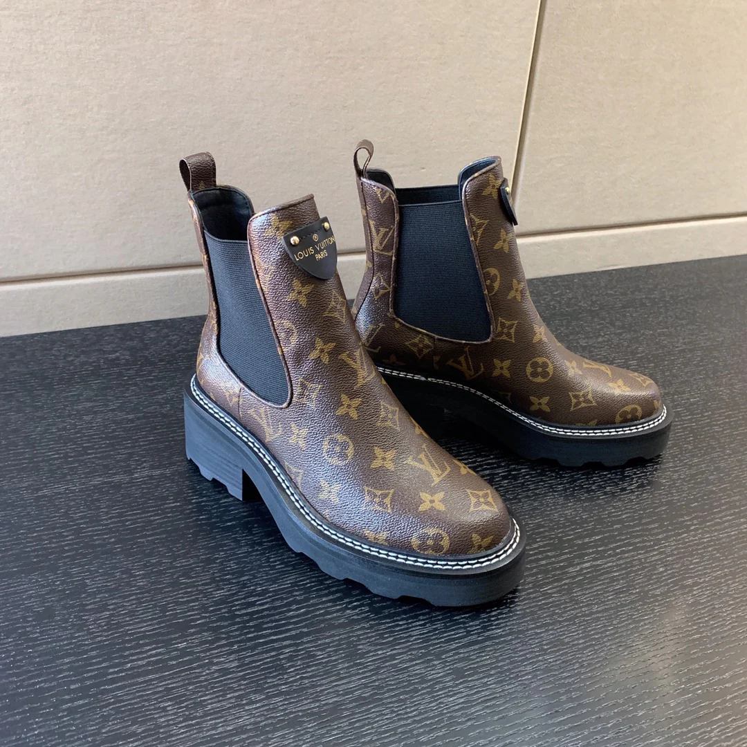 Новинка осенне-зимней коллекции LV 2023 - Beaubourg - Ботильоны - Короткие ботинки